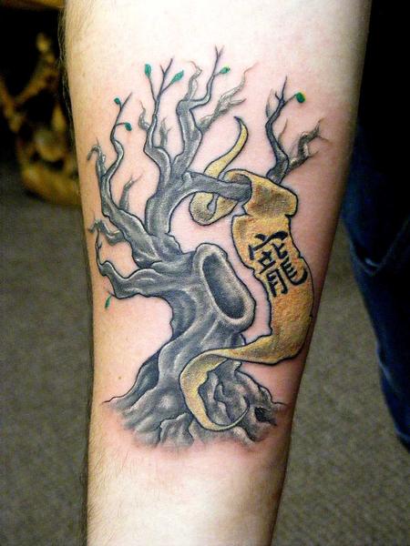 Tattoos - rework of an old tree - 63349